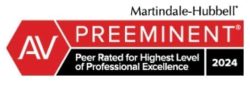 Martindale-Hubbell Preeminent lawyer award